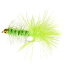 (取寄) アンプカ クリスタル バガー ゴールド ビーズ ストリーマー フライ - ダズン UMPQUA Crystal Bugger Gold Bead Streamer Fly - Dozen Chartreuse