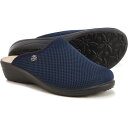 (取寄) フライフロット レディース メイド イン イタリー メッシュ クロッグス Fly Flot women Made in Italy Mesh Clogs (For Women) Navy