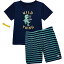 () 饤եå ȥɥ顼 ܡ 磻  ѥ - 硼 ꡼ Life is Good Life is Good Toddler Boys Wild Thing Pajamas - Short Sleeve Darkest Blue