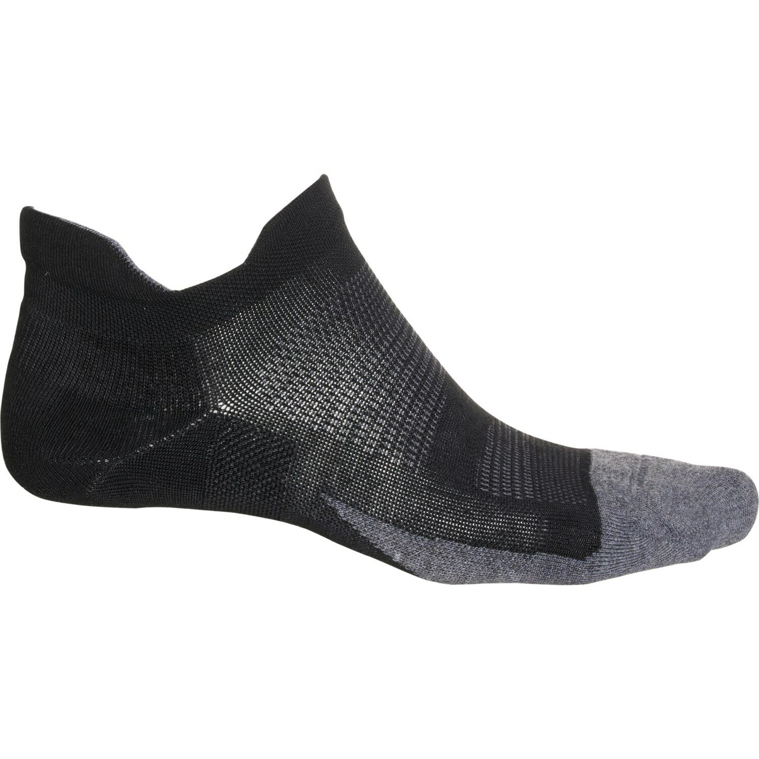 () tB[`[Y fB[X G[g }bNX NbV m[V[ ^u \bNX Feetures women Elite Max Cushion No-Show Tab Socks (For Women) Black