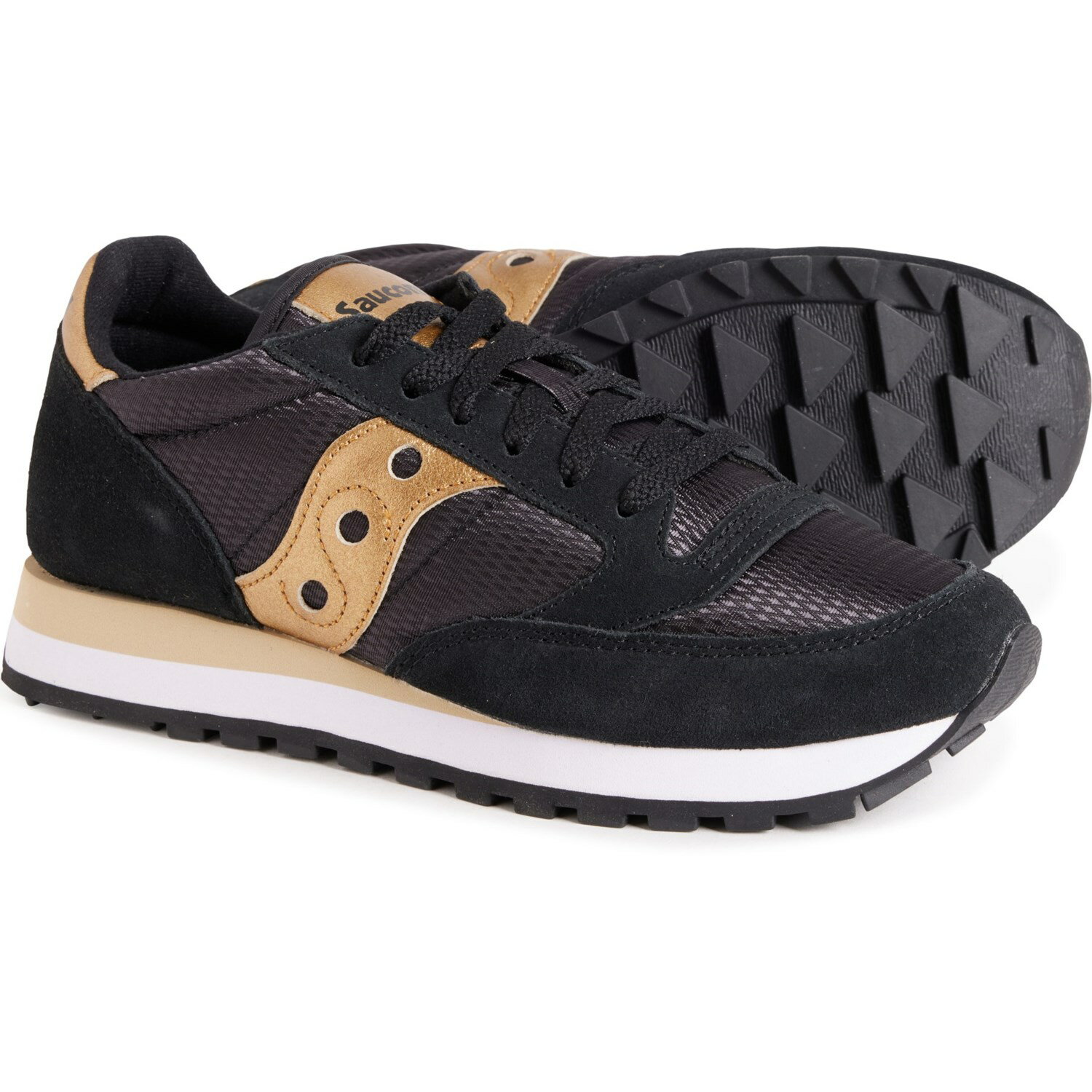 (取寄) サッカニー レディース ファッション ランニング シューズ Saucony women Fashion Running Shoes (For Women) Black/Gold