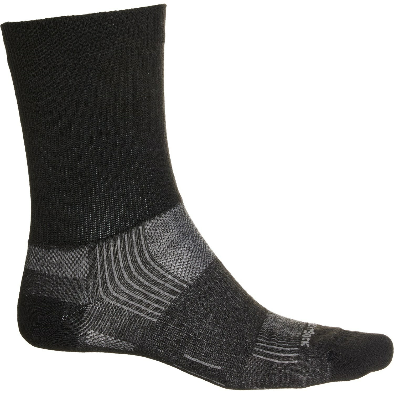 (取寄) ライトソック メンズ エコ ソックス Wrightsock men Eco Explore-Travel Socks (For Men) Black