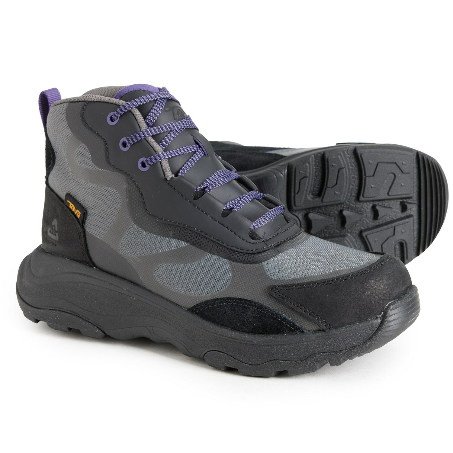 (取寄) テバ レディース ゲオトレッカ ラピッド プルーフ ハイキング ブーツ Teva women Geotrecca RAPID PROOF Hiking Boots (For Women) Black