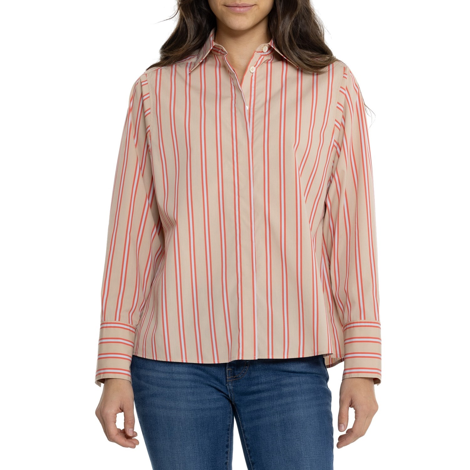 () {Oi[ Ai uEU - O X[u Bogner Liana Blouse - Long Sleeve Desert