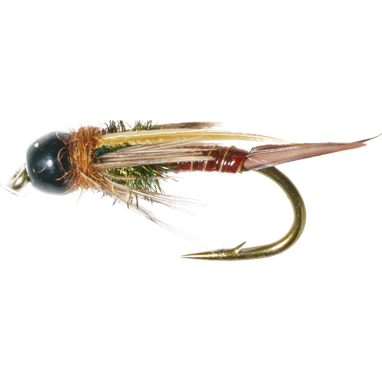 () AvJ ^OXe tFUg eC vX jt tC - _Y UMPQUA Tungsten Pheasant Tail Prince Nymph Fly - Dozen Multi