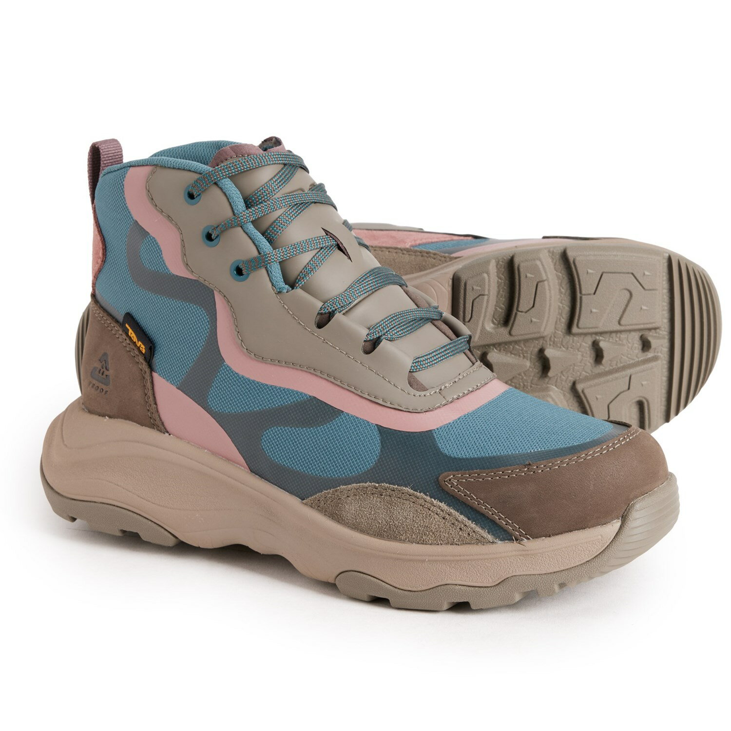 (取寄) テバ レディース ゲオトレッカ ラピッド プルーフ ハイキング ブーツ Teva women Geotrecca RAPID PROOF Hiking Boots (For Women) Balsam/Burlwood