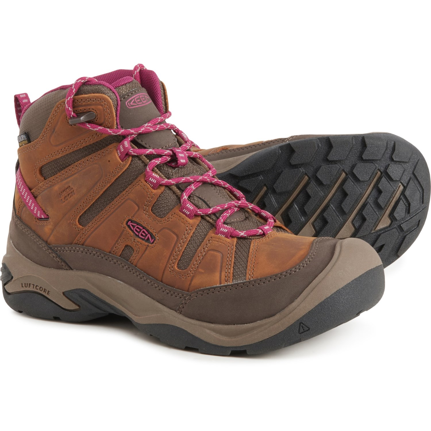 (取寄) キーン レディース サーカディア ミッド ハイキング ブーツ Keen women Circadia Mid Hiking Boots (For Women) Syrup/Boysenberry