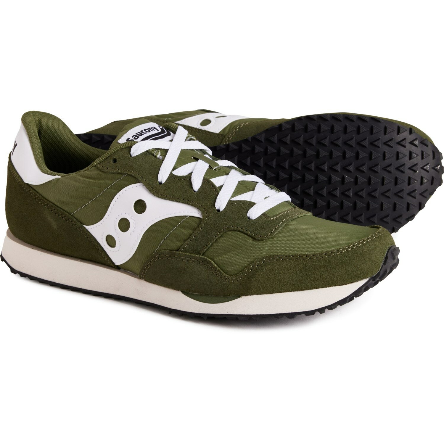 (取寄) サッカニー メンズ DXN トレーナー ビンテージ スニーカー Saucony men DXN Trainer Vintage Sneakers (For Men) Forest/White