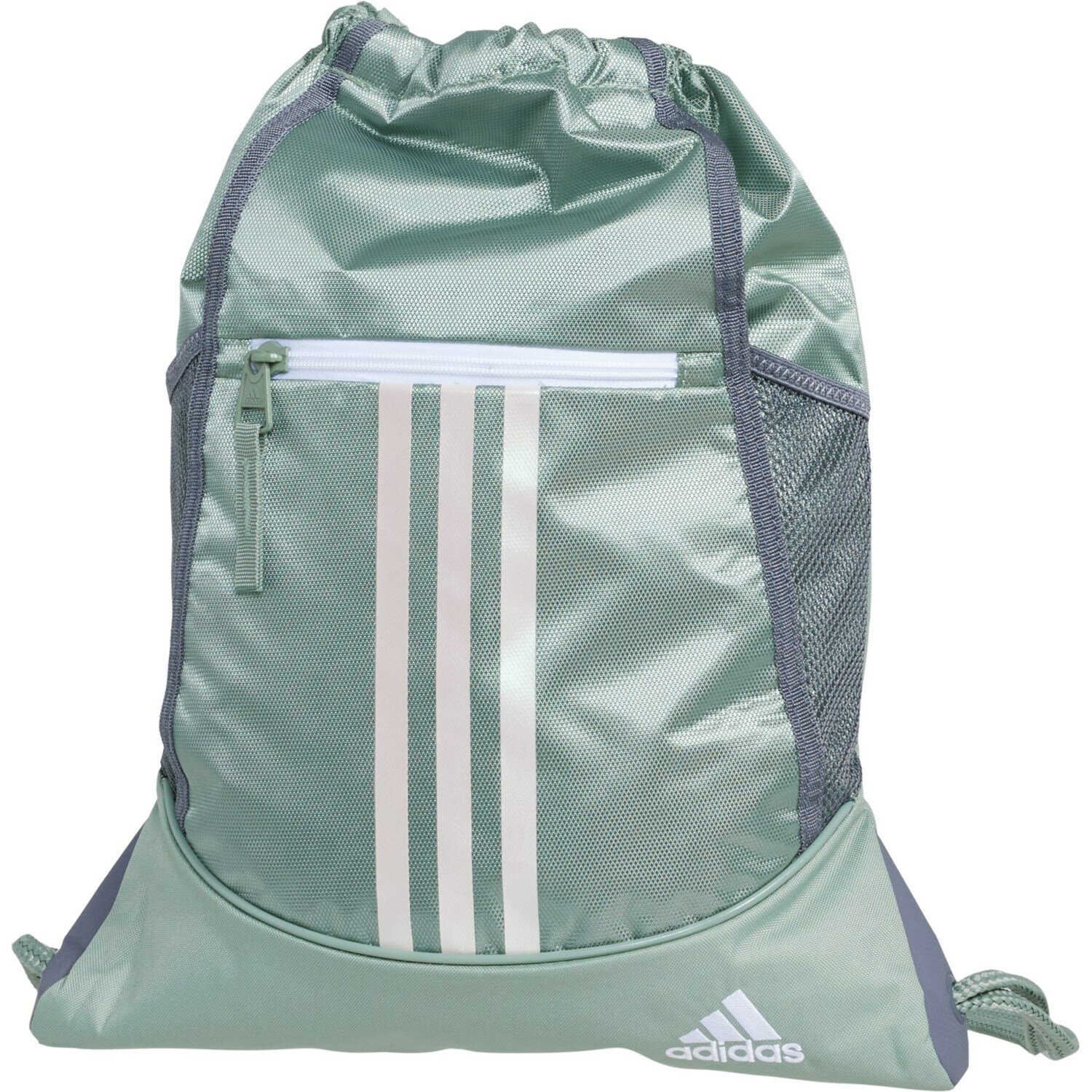 () AfB_X ACAX  TbNpbN - Vo[ adidas Alliance II Sackpack - Silver Green-White Silver Green/White