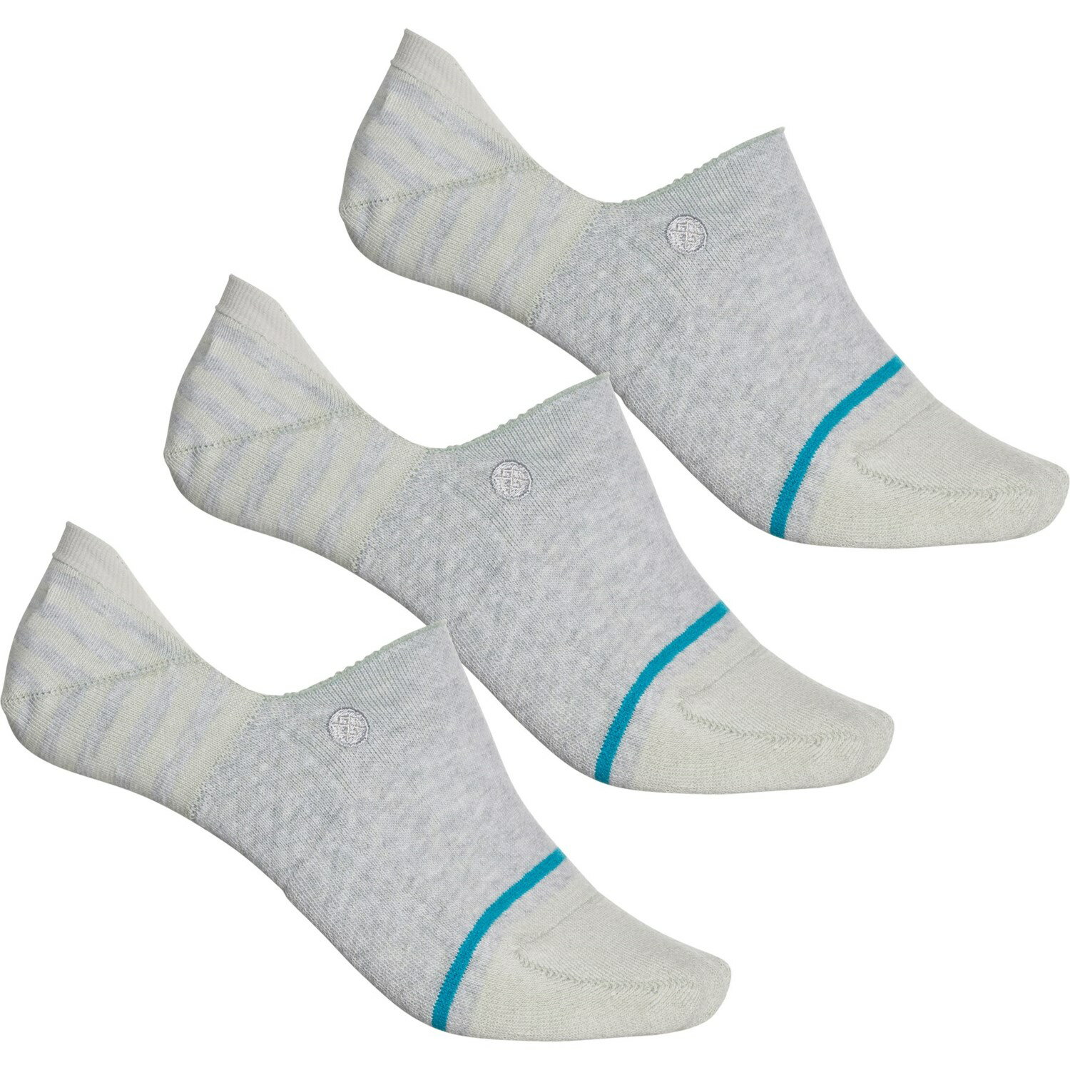 () X^X fB[X ZVu gD[ m[V[ \bNX Stance women Sensible Two No-Show Socks (For Women) Heathergrey