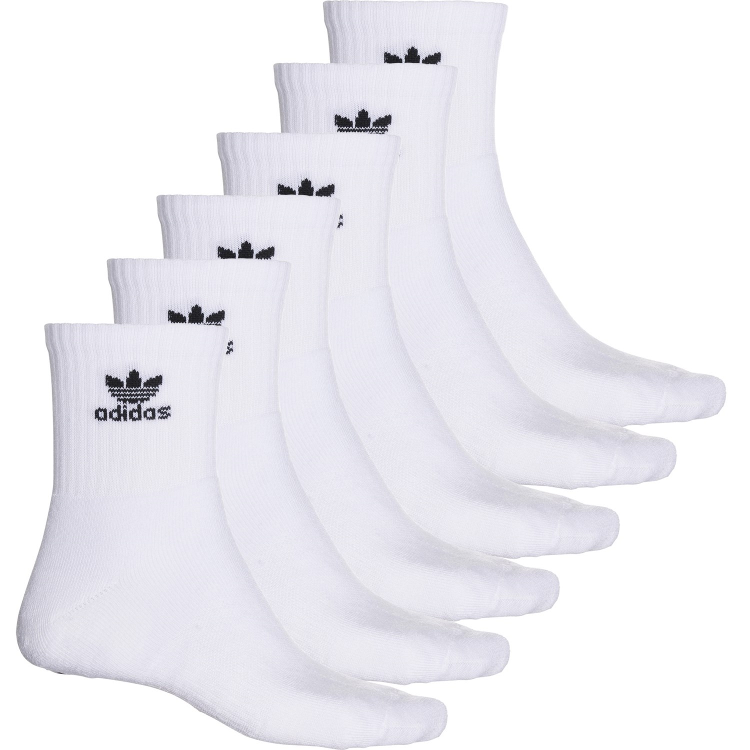 (取寄) アディダス メンズ オリジナルス トレフォイル ソックス adidas men Originals Trefoil Socks (For Men) White
