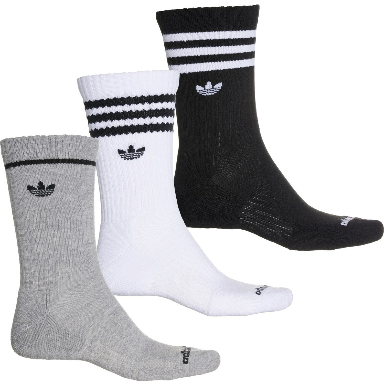 (取寄) アディダス メンズ オリジナルス ローラー 3.0 ソックス adidas men Originals Roller 3.0 Socks (For Men) White/Grey/Black