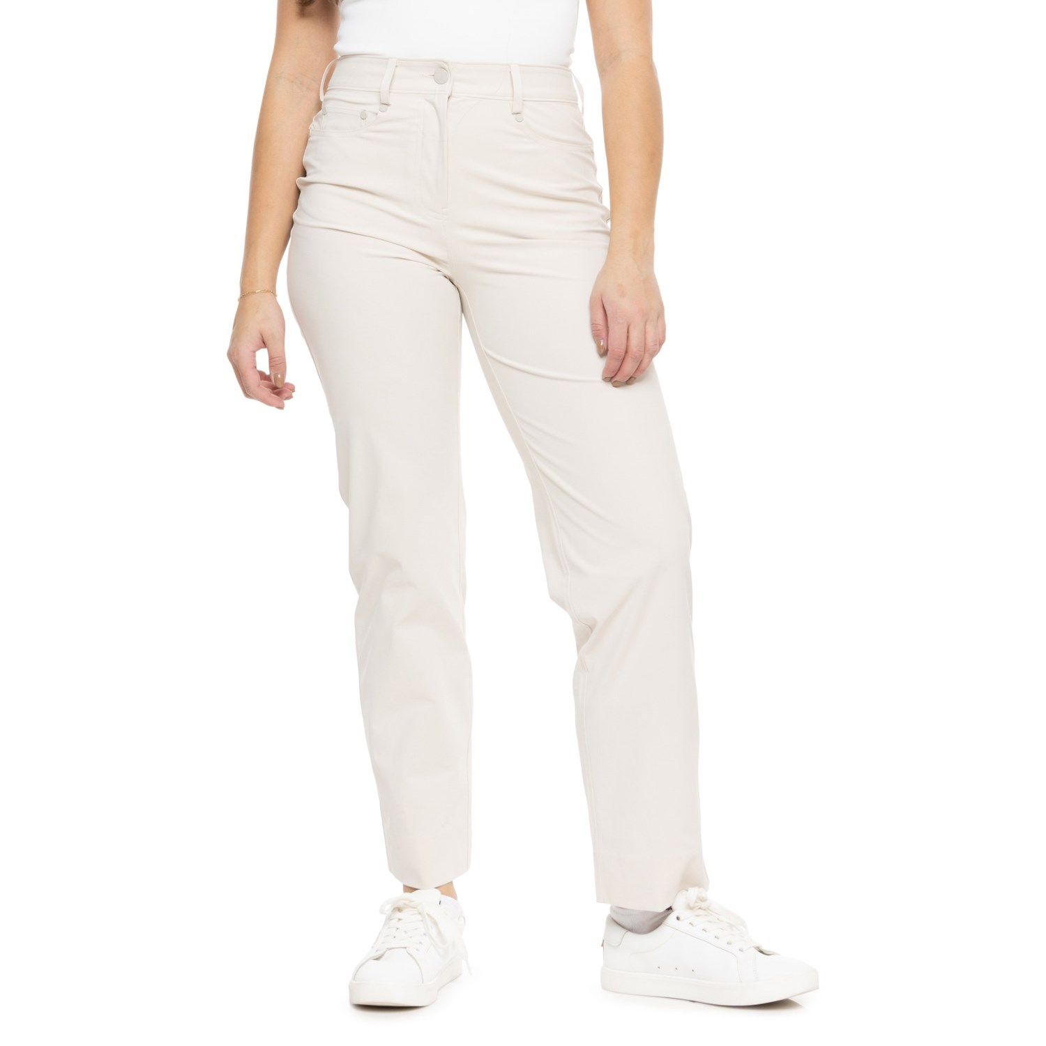 (取寄) ローン レディース ローヌ ザ ストレート レッグ パンツ - Upf 50以上, ハイ ライズ Rhone women The Straight Leg Pants - UPF 50+, High Rise Sand