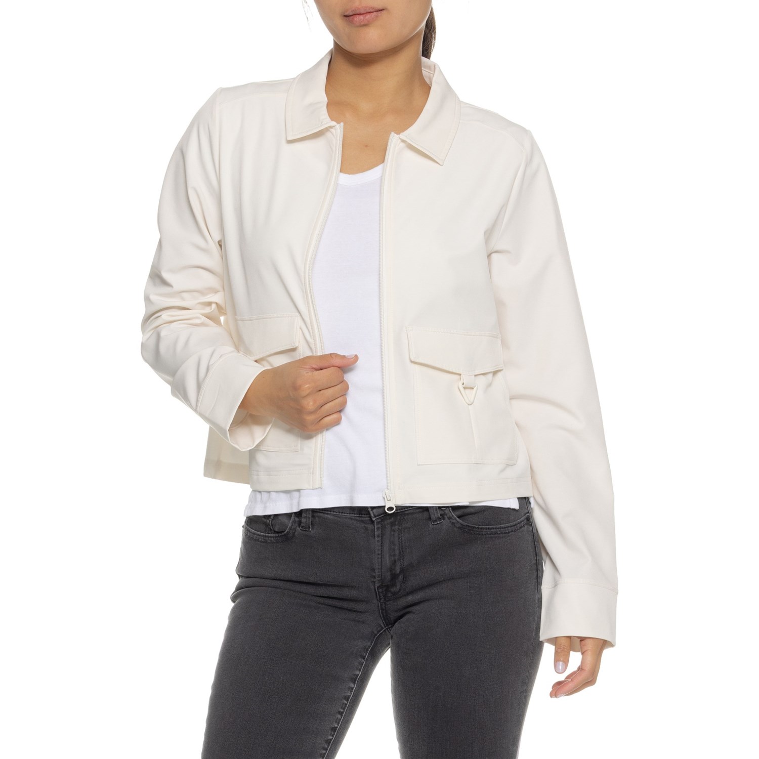 (取寄) モンデッタ レディース ハイツ カーゴ フル-ジップ ジャケット Mondetta women Heights Cargo Full-Zip Jacket Sugar Swizzle