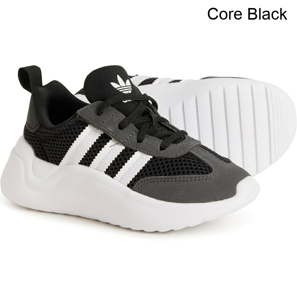 (取寄) アディダス キッズ アディダス リトル ボーイズ アディフォーム 70s CF エル シューズ adidas kids Little Boys AdiFOM 70s CF EL Shoes Core Black