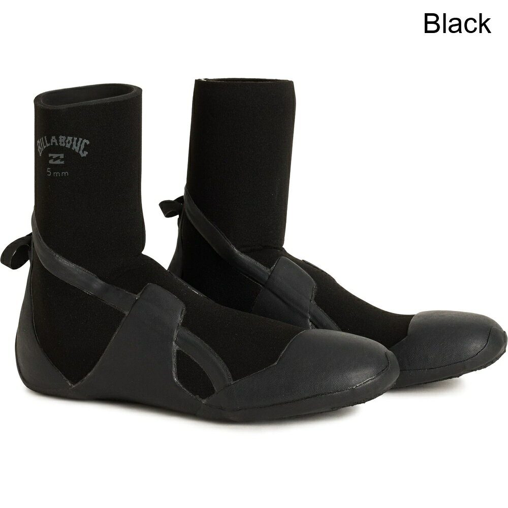(取寄) ビラボン メンズ ビラボング アブソリュート RT ウェットスーツ ブーツ - 5 ウム Billabong men Absolute RT Wetsuit Boots - 5 mm (For Men) Black