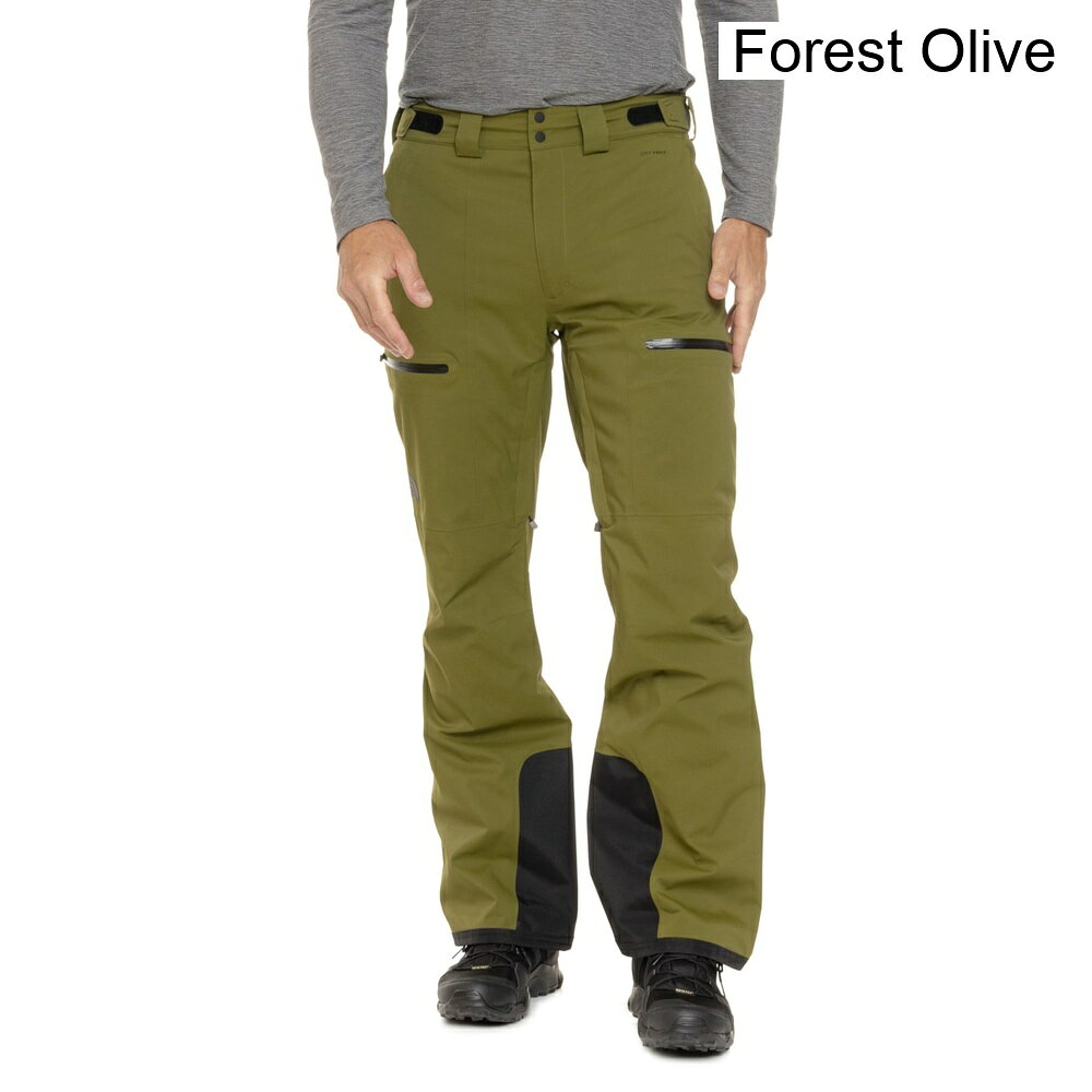 (取寄) ノースフェイス メンズ ザ ノース フェイス チャカル スキー パンツ - ウォータープルーフ, インサレーテッド The North Face men Chakal Ski Pants - Waterproof, Insulated Forest Olive