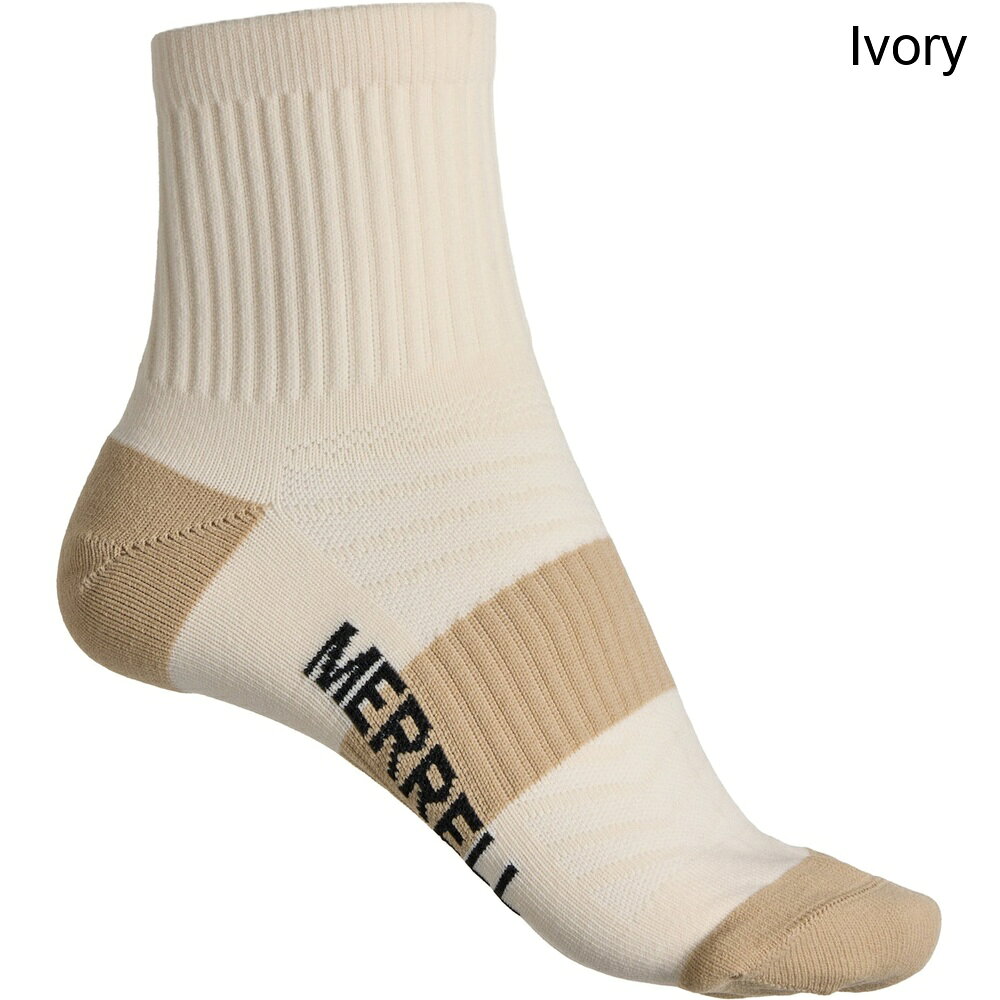 ■商品詳細■ブランドMerrellメレル■商品名Cushioned Trail Shortie Socks - Quarter Crew (For Women)メレル クッション トレイル ショーティ ソックス - クオーター クルー■商品状態新品・並行輸入品■色Ivory2枚目以降は参考画像となります。詳細機械洗濯、タンブル乾燥-ナイロン95％,スパンデックス5％-クォータークルー■備考(取寄) メレル レディース メレル クッション トレイル ショーティ ソックス - クオーター クルー Merrell women Cushioned Trail Shortie Socks - Quarter Crew (For Women) IvoryMerrell メレル 靴下 ソックス socks レッグウェア ブランド ファッション レディース 女性 大きいサイズ ビックサイズ si-9DCUD