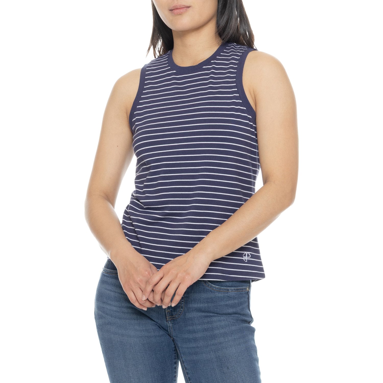 (取寄) クリームソンクローバー レディース クローバー コラ タンク トップ Krimson Klover women Cora Tank Top Indigo White Stripe(4.0)