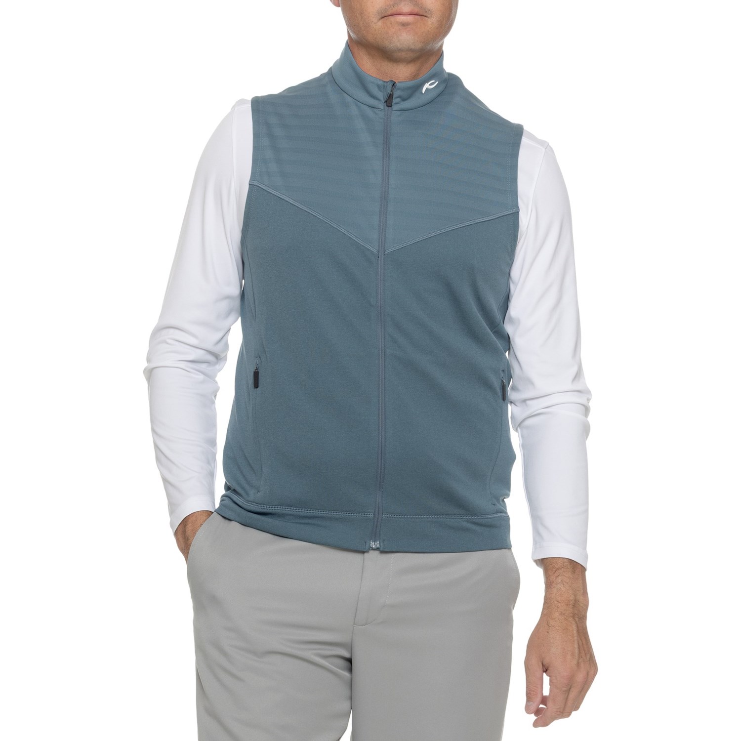 (取寄) チュース メンズ ウエストポート ベスト KJUS men Westport Vest Steel Blue