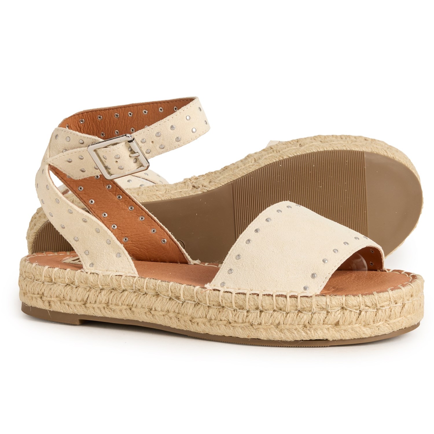 乐天商城 - (取寄) ミア レディース ミア サンダル - スエード MIA women Diosa Sandals - Suede (For Women) Bone