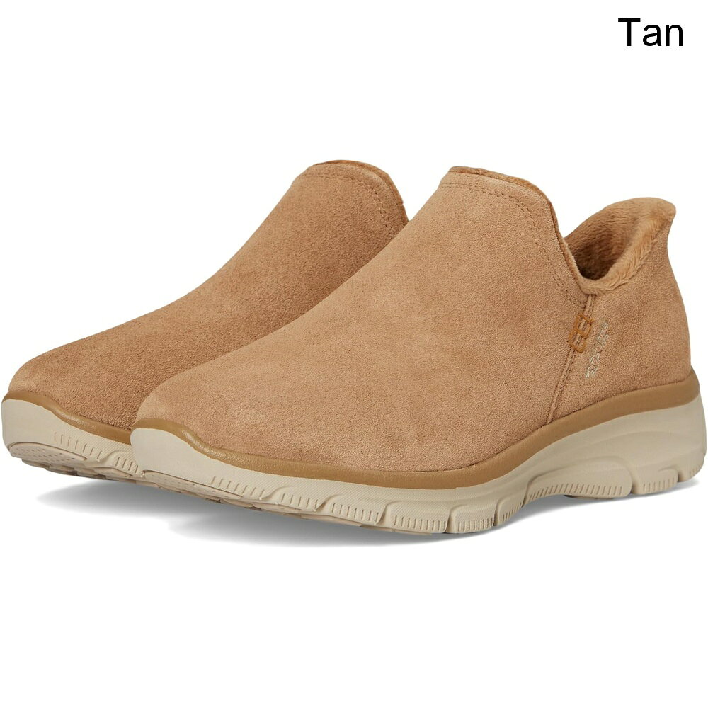 ■商品詳細■特徴 1ハンズフリーのスタイルで季節を楽しみ、SKECHERS® Easy Going - Modern Hour Suede Hands Free Slip-insの快適さとスタイリングの完璧なバランスを感じてください。これらの足首までのスリッポンブーティは、スタイルを犠牲にすることなく、快適で一日中履けるお気に入りのアイテムです。3M® Scotchgard®処理されたスエードで作られており、外観を洗練させながら汚れを防ぎます。フェイクファーの生地の裏地が足を温かく包み、Skechers Air-Cooled Memory Foam®のインソールが一歩ごとに柔らかいクッションを提供します。独自のヒールピロー™で優しくフィットし、ウェッジヒールが微妙な高さを加えつつリラックスした履き心地を維持します。ラバーアウトソールは信頼性のあるトラクションを確保し、これらの多用途なスリッポンは街の散歩、コーヒーを買いに行くとき、またはカジュアルな外出に最適です。プレーンなトウとスリークなシルエットで、これらのファッション性の高いブーティはどんなアウトフィットも簡単に引き立てます。■特徴 2輸入品。■特徴 3製品の測定はサイズ9、幅B - ミディアムを使用して行われました。測定値はサイズによって異なる場合がありますのでご注意ください。■特徴 4測定値：ヒールの高さ：1 1⁄2インチ、周囲：10インチ■備考(取寄) スケッチャーズ イージーゴーイング - モダンアワースエードハンズフリースリップイン skechers Easy Going - Modern Hour Suede Hands Free Slip-Insレディース シューズ スリッポン スニーカー 靴 ブランド 女性 大きいサイズ ビックサイズsix_10019094