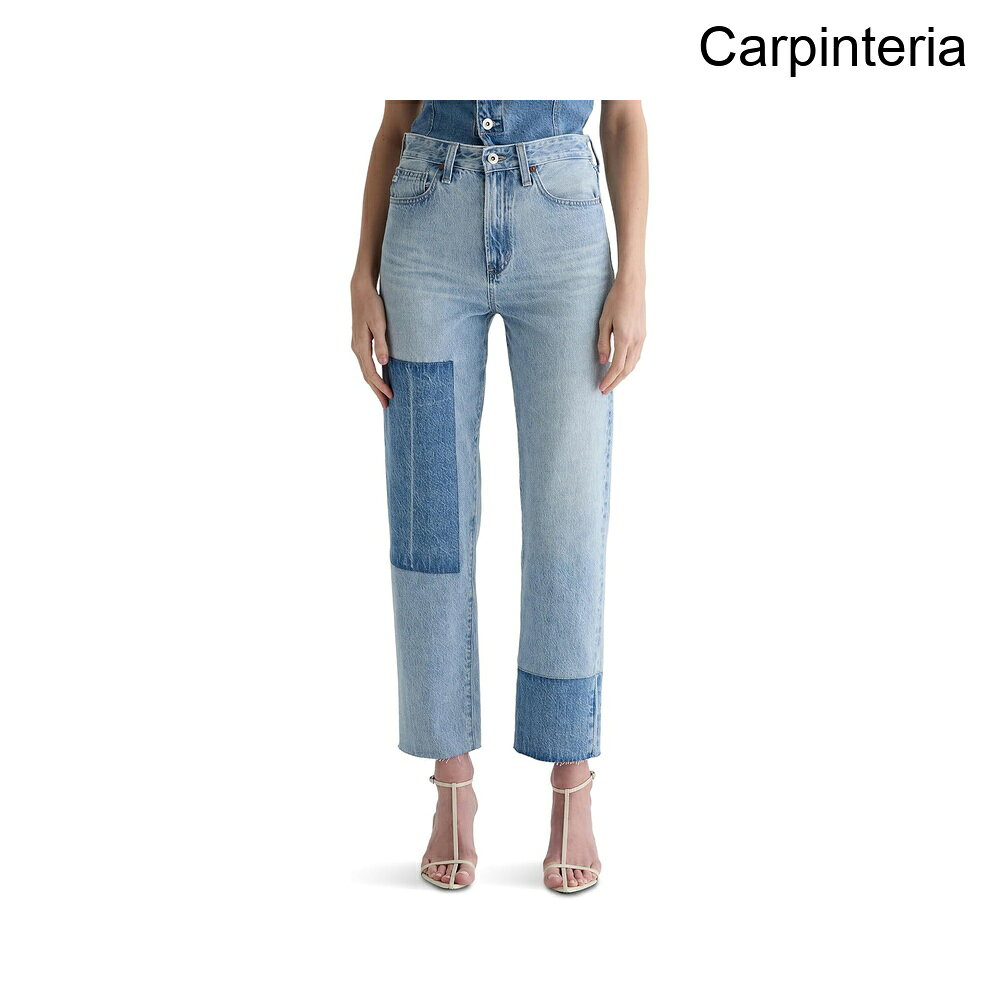 (取寄) エージー・ジーンズ ブリンレイミッドライズストレートカーピンテリア ag jeans Brinley Mid-Rise Straight in Carpinteria
