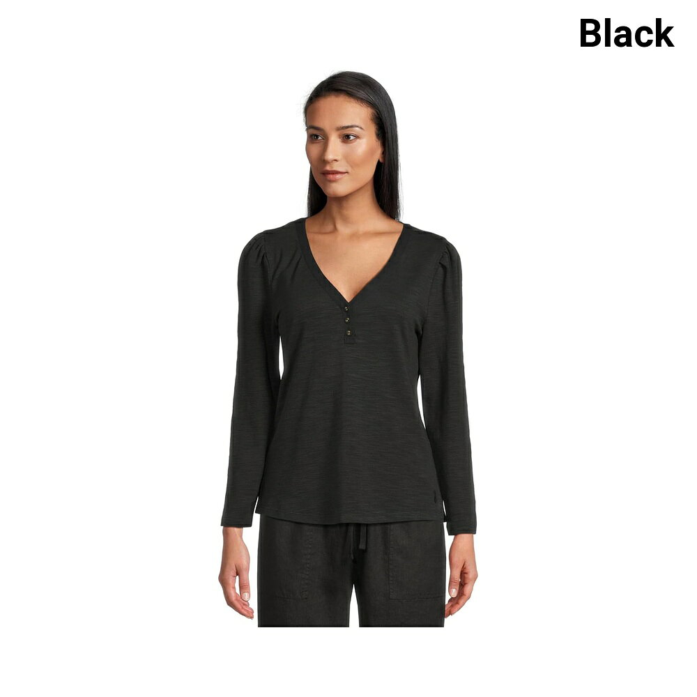 (取寄) トミー・バハマ アシュビーアイルズプラケットパフスリーブトップ tommy bahama Ashby Isles Placket Puff Sleeve Top