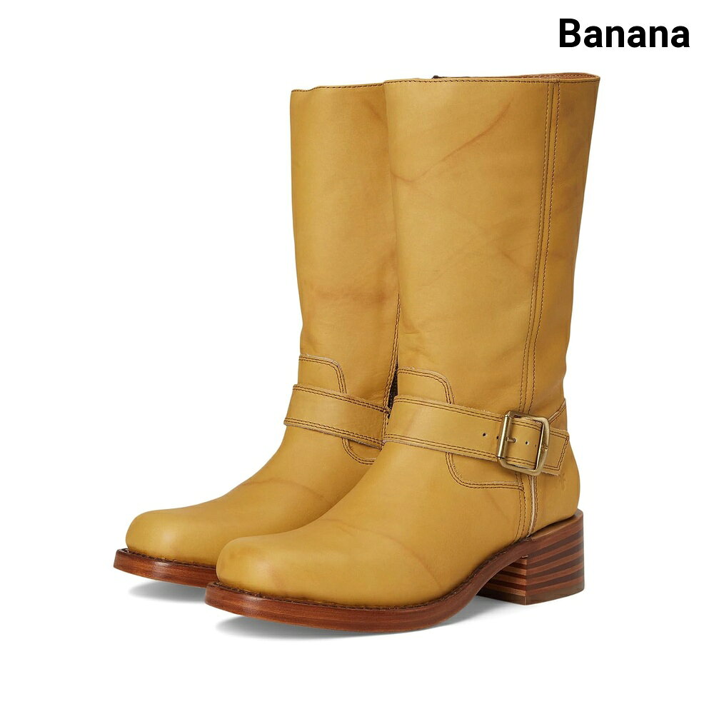 ■商品詳細■特徴 1クラシックに反抗的なひねりを加えたこのFrye®キャンパスバックルモトブーツは、アイコニックなキャンパス14Lをバックルのディテールとグッドイヤーウェルト構造で耐久性を持たせています。リッチでプレミアムなレザーから作られたミッドカーフシルエットとクッション入りインソールは、日常使いに適した多用途な選択肢です。■特徴 2レザーのアッパーとライニング。■特徴 3ジッパー付きの閉じ口。■特徴 4バックルのディテールが付いた調整可能なストラップ。■特徴 5スクエアトゥ。■特徴 6レザーのアウトソール。■特徴 7輸入品。■特徴 8製品の測定はサイズ7、幅B - ミディアムを使用して行われました。測定値はサイズによって異なる場合がありますのでご注意ください。■特徴 9測定値: ヒールの高さ: 1 4⁄5インチ 周囲: 13インチ シャフト: 10 1⁄5インチ■備考(取寄) フライ キャンパスバッケル frye Campus Buckleレディース ブーツ サイドゴア シューズ ブランド 女性 ファッション 大きいサイズ ビックサイズsix_10026795