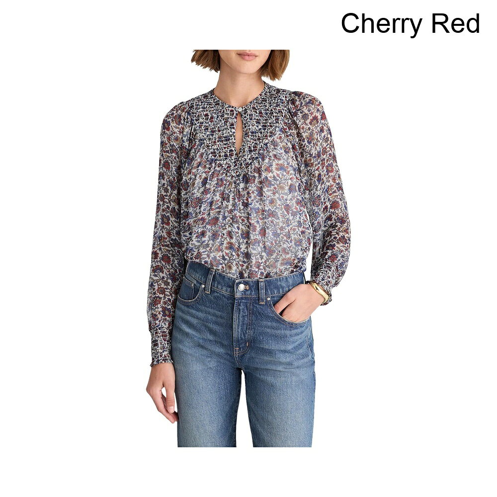 ■商品詳細■特徴 1新鮮で effortless に美しい、Madewell® カーリー トップ - クリンクル ビスコースは、全体に花柄プリントで素晴らしいです。プルオンスタイルのトップは、ボタン1つのクルーネックとスタイリッシュなカットアウトディテール、スモックカフの長袖、スモックされた上半身、流れるような標準の長さのシルエットを特徴としています。■特徴 2レギュラーフィット。■特徴 3100% ビスコース。■特徴 4洗濯機で洗えます。■特徴 5輸入品。■備考(取寄) メイドウェル カールイトップ - クリンクルビスコース madewell Karlie Top - Crinkle ViscoseTバック レディース ブランド Gストリング パンティ ショーツ 下着 パンツ ファッション 女性 正規品 大きいサイズsix_10030004