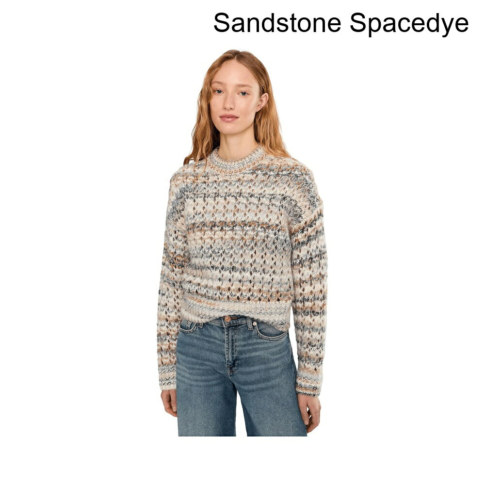 (取寄) メイドウェル フォーンオープンステッチストライププルオーバー madewell Fawn Open Stitch Stripe Pullover