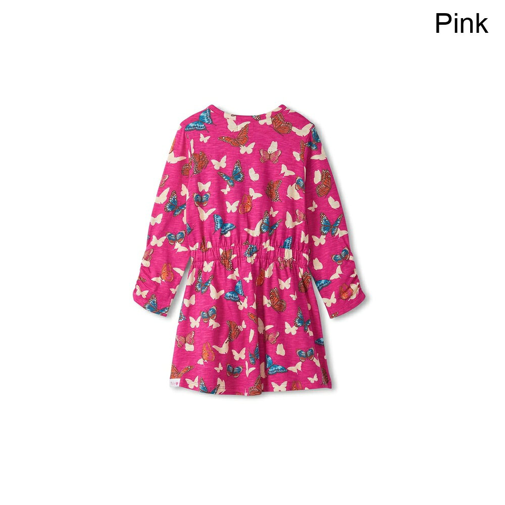 ■商品詳細■特徴 1Hatley® キッズ シンチウエストドレスは、柔らかいコットンまたはテリー生地で作られた遊び心のある日常のアイテムで、形と快適さのためにギャザーウエストがあります。プルオーバーデザイン、ラウンドネック、長袖、カラフルなプリントパターンが特徴です。■特徴 2リラックスフィット。■特徴 3前ウエストバンドの中央にプリセットされたリボン。■特徴 4100% コットン。■特徴 5洗濯機で洗えます。■特徴 6輸入品。■備考(取寄) ハトリー シンチドウエストドレス（トドラー/リトルキッド/ビッグキッド） hatley Cinched Waist Dress (Toddler/Little Kid/Big Kid)キッズブラ ブラジャー ガールズ レディース ブランド スポブラ 下着 ファッション ジュニアsix_10031781