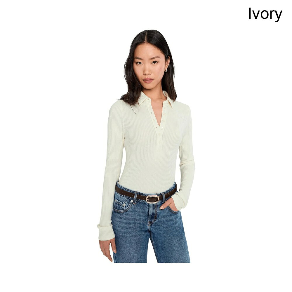 ■商品詳細■特徴 1超柔らかく快適なリブニットで作られたPAIGE?エデントップは、ハーフボタンのフロントプラケットと、ハイライズボトムにぴったりの長めの丈を特徴としています。ドレッシーにもカジュアルにも合わせられる多用途なレイヤリングアイテムです。■特徴 2スリムフィット。■特徴 3襟付きVネックと長袖。■特徴 4レーヨン50%、ポリエステル28%、ナイロン22%。■特徴 5洗濯機で洗えます。■特徴 6輸入品。■備考(取寄) ペイジ エデントップ paige Eden Topレディース ニットキャップ 帽子 ブランド 女性 カジュアルsix_10033214