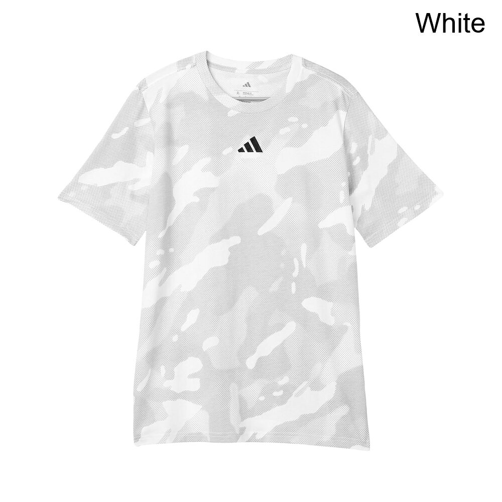 (取寄) アディダス オールオーバープリントハーフトーンカモTシャツ（ビッグキッズ...