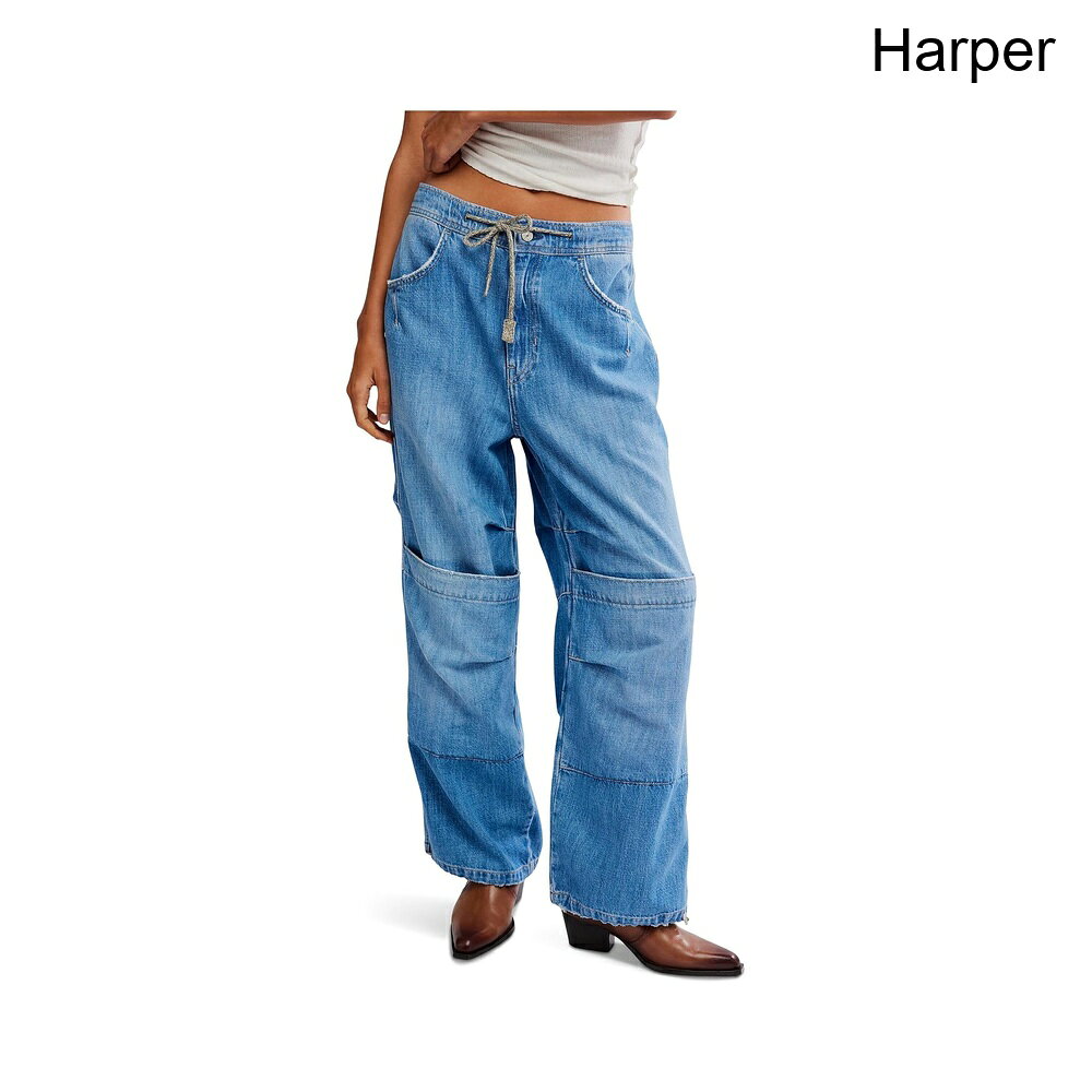 ■商品詳細■特徴 1とてもクールでカスタマイズ可能な、Free People? We The Free Logan Cinched Cargo Jeansは、We The Freeコレクションからのもので、フルレングスのペアとしても、膝下で絞って日中から夜までの定番としても着用できます。リラックスした雰囲気のスラウチーなボーイフレンドシルエットを楽しみながら、軽量デニム素材の快適さを味わってください。ウエストのコード付きドローストリングがトレンディなタッチを加え、裾の絞りのディテールが興味を引きます。ミッドライズフィット、ジップフライ、ボタン留めのこれらのジーンズは、シックな日常のルックのためにスタイルと機能性を提供します。■特徴 2ストレートレッグスタイル。■特徴 34つのポケットスタイル。■特徴 4100%再生コットン。■特徴 5洗濯機で洗えます。■特徴 6輸入品。■特徴 7製品の寸法はサイズXS（女性用0-2）を使用して測定され、股下は3インチです。サイズによって寸法が異なる場合がありますのでご注意ください。■特徴 8寸法：股下：3インチ■備考(取寄) フリーピープル ウィーザフリー ローガンシンチドカーゴジーンズ free people We The Free Logan Cinched Cargo Jeansレディース ルームウェア ボトムス パンツ ブランド ファッション 女性 かわいい 大きいサイズ ビックサイズsix_10034265