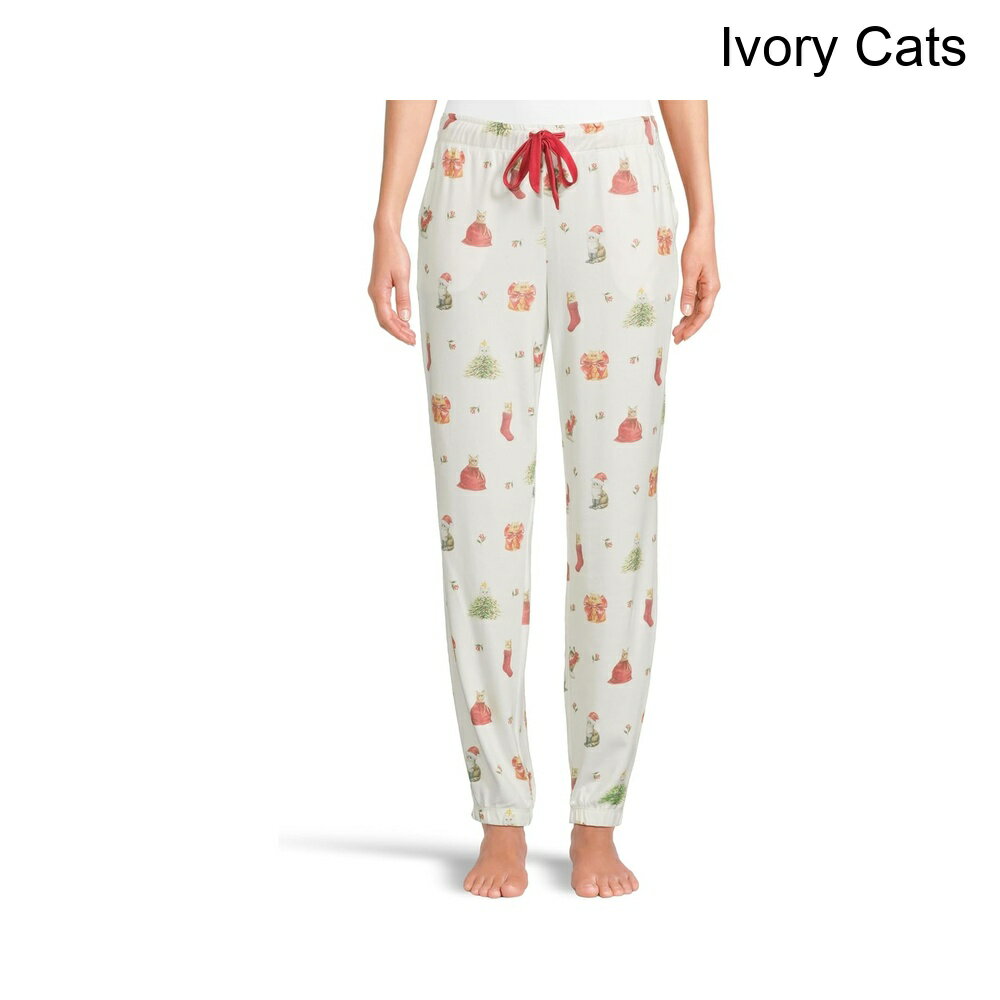 ■商品詳細■特徴 1P.J. Salvage? Feline Festive Banded Pj Pantsで快適にくつろぎましょう。プルオンスタイルのパンツは、ドローストリングクロージャー付きの伸縮性ウエストバンド、全体にプリント、2つのハンドポケット、伸縮性のある足首カフ付きのストレートレッグスタイルを特徴としています。■特徴 2レギュラーフィット。■特徴 3ポリエステル95%、エラスタン5%。■特徴 4洗濯機で洗えます。■特徴 5輸入品。■特徴 6製品の寸法はサイズSM（US 4）を使用して測定されました。サイズによって寸法が異なる場合がありますのでご注意ください。■特徴 7寸法：股下：29 1?2インチ■備考(取寄) p.j.サルベージ フェラインフェスティブバンデッドPjパンツ p.j. salvage Feline Festive Banded Pj Pantsレディース トップス ルームウェア ブランド ファッション 女性 かわいい 正規品 大きいサイズ ビックサイズsix_10035227