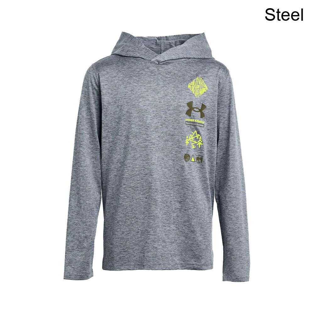 (取寄) アンダーアーマー ツイストヴェルトフーディー（ビッグキッズ） under armour Twist Vert Hoodie (Big Kid)