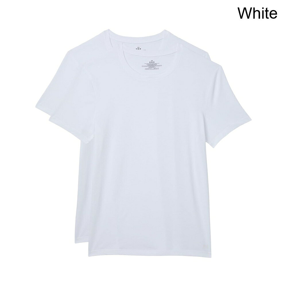 ジェットラグ楽天市場店の(取寄) アンダーアーマー パーフコットンクルーネック2パック under armour Perf Cotton Crew Neck 2-Pack｜アングル2
