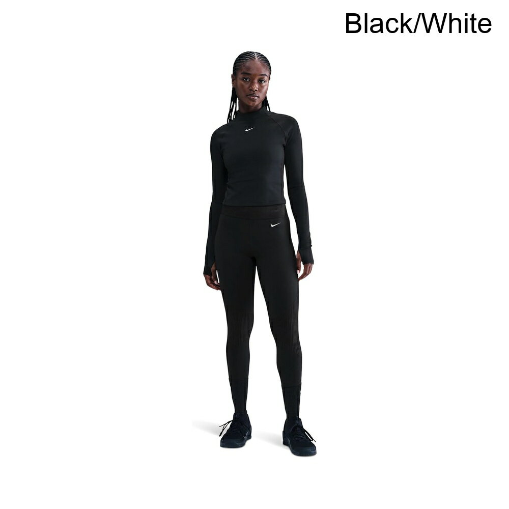 ■商品詳細■機能 1Nike® Pro Dri-FIT Warm Long Sleeve Grid Graphic Topで、止まらないエネルギーと次世代のスタイルでトレーニングをパワーアップしましょう。パフォーマンスと自信の両方を求めるアスリートのために設計されたこのスリムな長袖は、アスレチックフィット、クラシックなクルーネック、簡単に着脱できるデザインが特徴です。従来のNike Pro生地よりも厚くて伸縮性があり、中程度の重さの素材は、スムージングで体にフィットする感触を提供し、ウォームアップからクールダウンまでシャープに見せます。Nikeの革新的なDri-FIT技術は汗を吸収し、迅速に蒸発させるため、激しいセッション中もドライで集中し、快適さを保ちます。長袖は追加のカバレッジを提供し、大胆なグリッドグラフィックがあなたのワークアウトルックに容赦ないエッジを加えます。■機能 2本体：87% ポリエステル、13% スパンデックス；メッシュ：88% ポリエステル、12% スパンデックス。■機能 3洗濯機で洗えます。■機能 4輸入品。■備考(取寄) ナイキ プロドライフィットウォームロングスリーブグリッドグラフィックトップ nike Pro Dri-FIT Warm Long Sleeve Grid Graphic TopNIKE ナイキ レディース パンツ 長ズボン ロングパンツ ジャージ スポーツ ブランド トレーニング フィットネス カジュアルsix_10036647