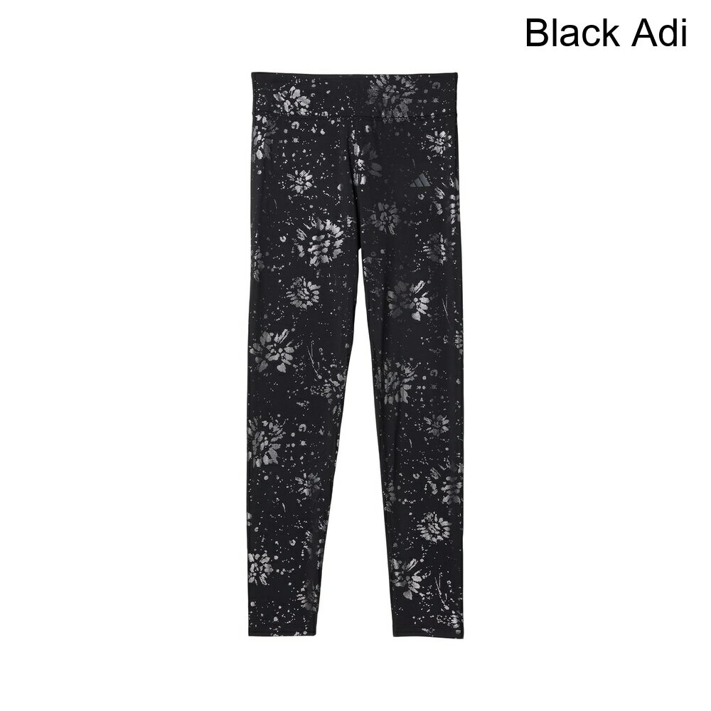 (取寄) アディダス オールオーバープリントフォイルコージーレギンス（ビッグキッズ） adidas All Over Print Foil Cozy Leggings (Big Kid)