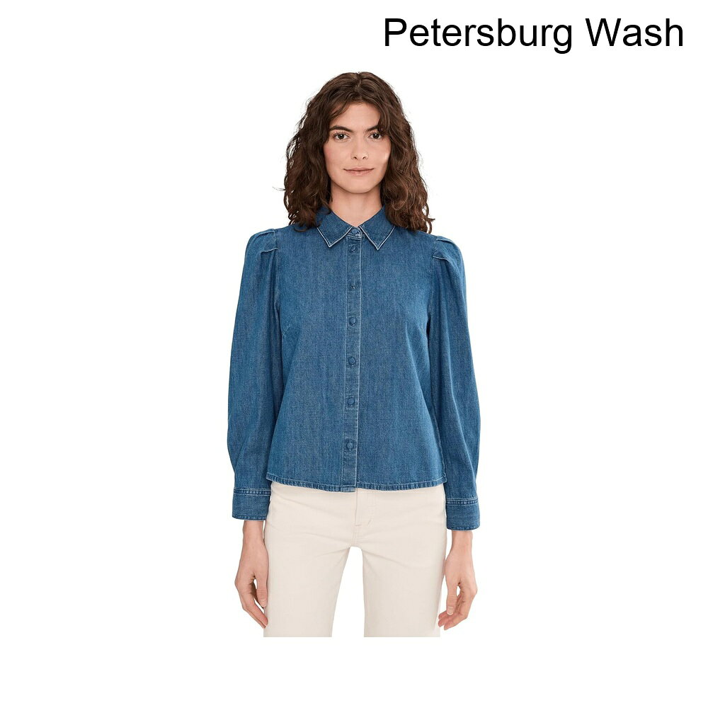 (取寄) メイドウェル パフスリーブフィットシャツインペテルスバーグウォッシュ madewell Puff Sleeve Fitted Shirt In Petersburg Wash auc-jetrag-19187647 ジェットラグ楽天市場店 パッケージ画像