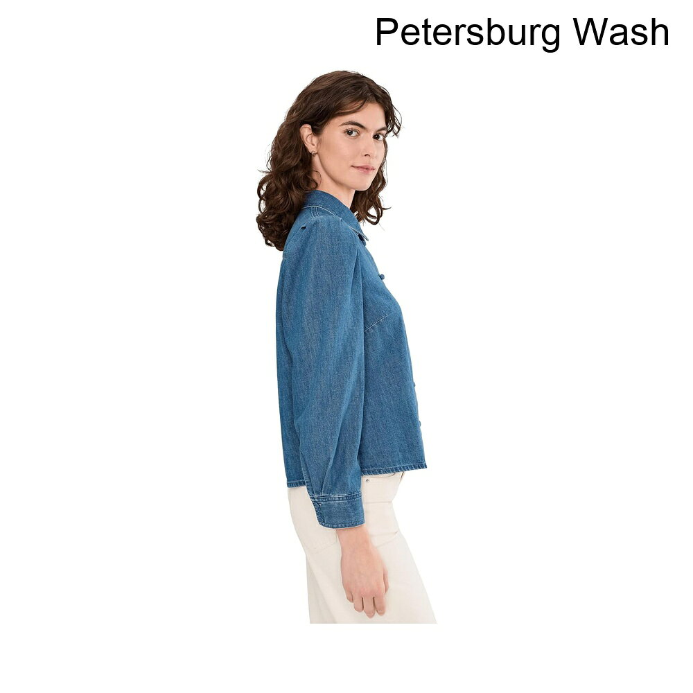 (取寄) メイドウェル パフスリーブフィットシャツインペテルスバーグウォッシュ madewell Puff Sleeve Fitted Shirt In Petersburg Wash auc-jetrag-19187647 ジェットラグ楽天市場店 サンプル画像3