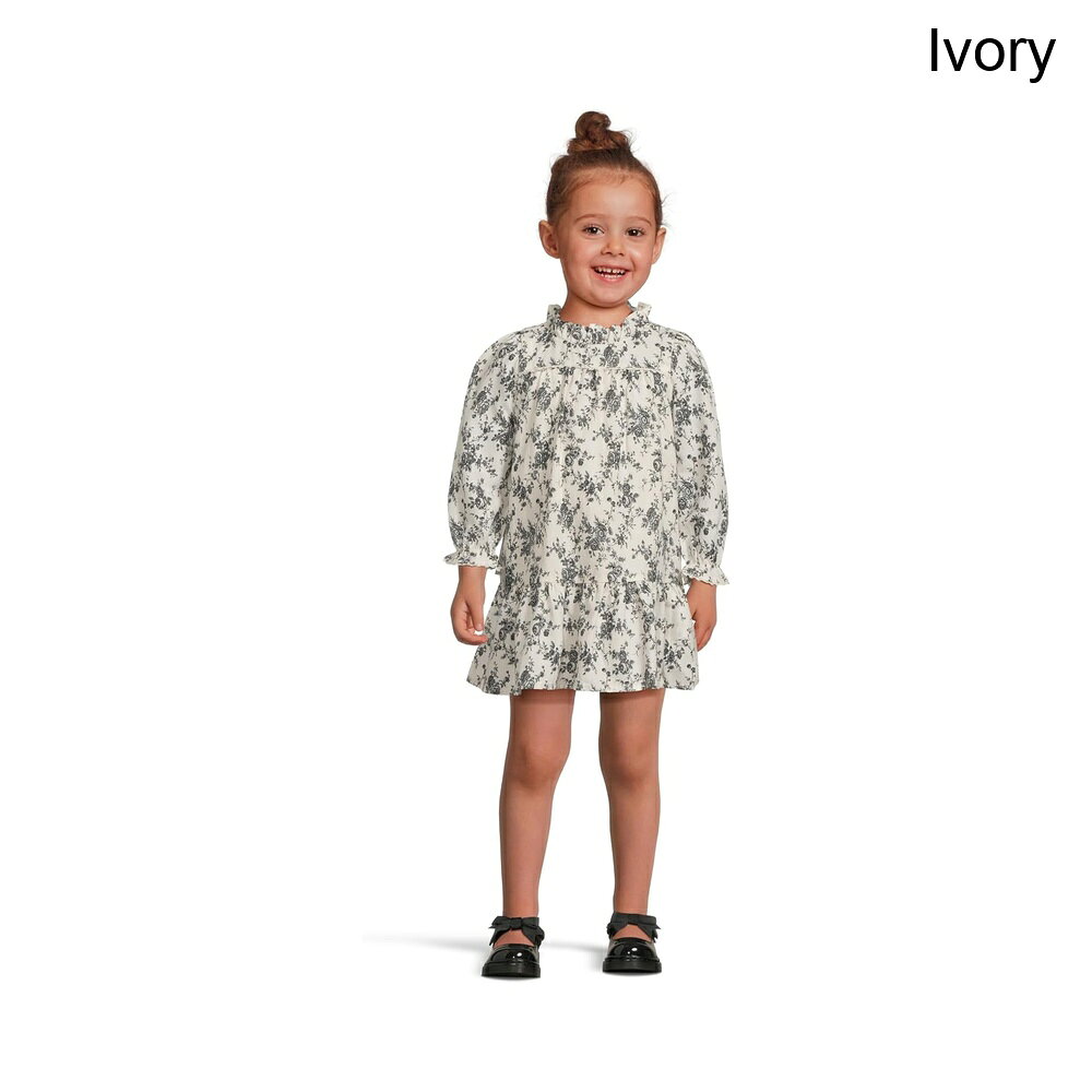 (取寄) ジャニーズ・アンド・ジャック ツイルフローラルドレス（インファント） janie and jack Twill Floral Dress (Infant)