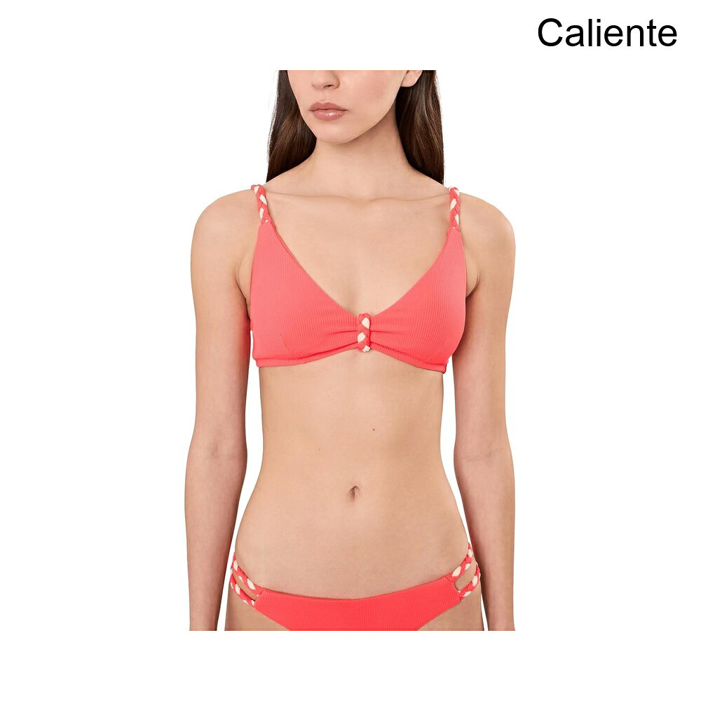 (取寄) ベッカ モダンエッジリブギジェットオーバーザショルダーブラレット becca Modern Edge Rib Gidget Over The Shoulder Bralette
