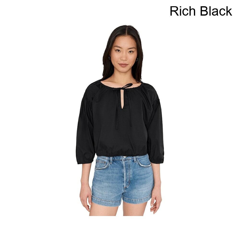 (取寄) セセ ロングスリーブドロップショルダーバブルトップ cece Long Sleeve Dro...