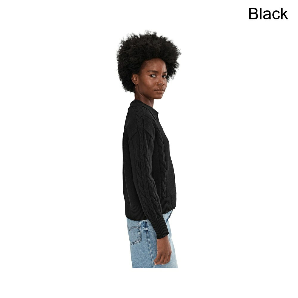 ジェットラグ楽天市場店の(取寄) スプレンディッド ジェットセットポロセーター splendid Jet Set Polo Sweater｜アングル3