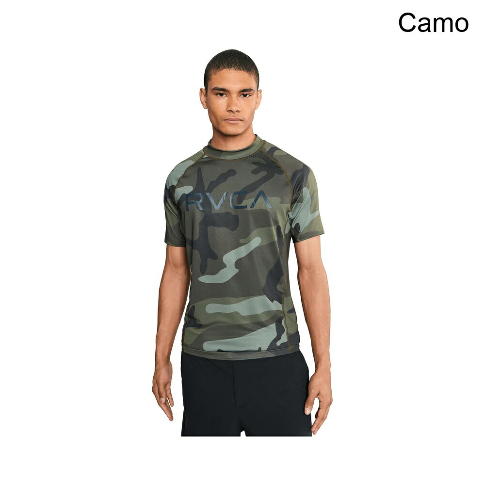 (取寄) rvca ラッシュガードショートスリーブ rvca Rashguard Short Sleeve