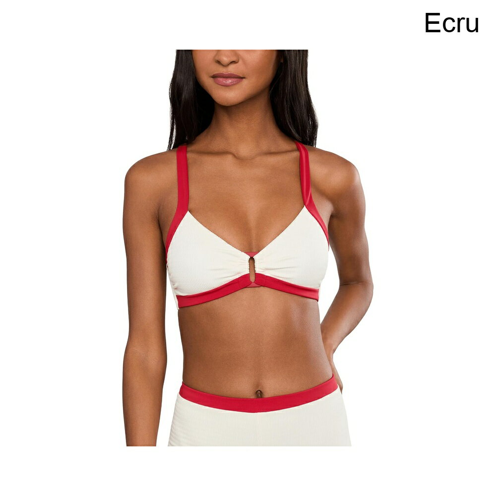 (取寄) シーフォリー バンドウェーブマルチフィットトリムフロントブラレット seafolly Bandwave Multi Fit Trim Front Bralette