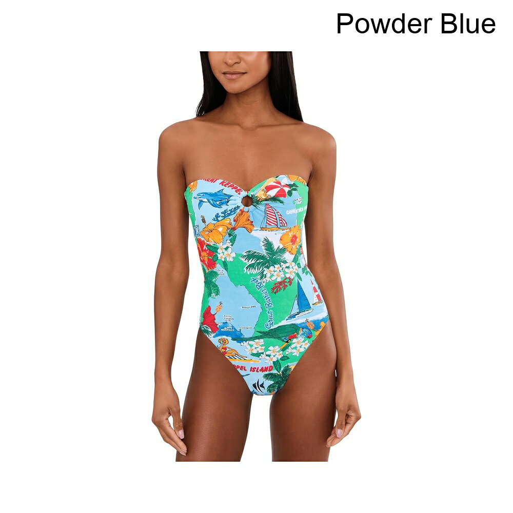 (取寄) シーフォリー ビババケーションバンドゥワンピース seafolly Viva Vacation Bandeau One-Piece