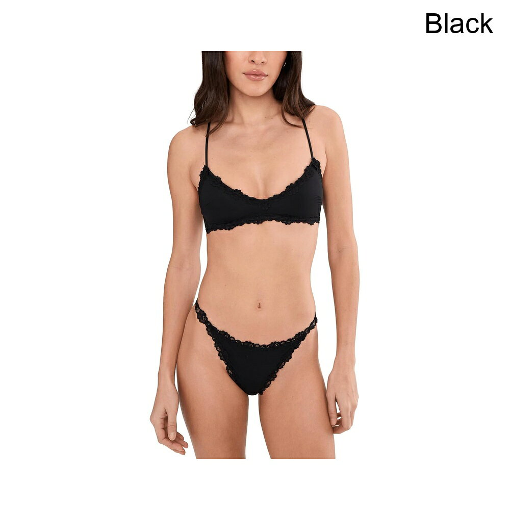 ■商品詳細■特徴 1魅力的なVネックラインと調整可能なスキニーストラップでデザインされたFree People™チャーリーVブラレットは、日常の快適さを持つミニマルで effortless なルックを提供します。柔らかくサポート感のあるフィーリングで作られており、軽いカバレッジを提供し、あなたと一緒に簡単に動く柔軟なフィット感を持っています。レイヤリングしやすく、単独で着用することもできるこのレーストリムのブラレットは、リラックスした現代的なスタイルとシームレスに組み合わせることができます。■特徴 2柔らかいジャージー素材。■特徴 3カップのダーツ。■特徴 4プルオンスタイル。■特徴 5ナイロン75%、スパンデックス25%。■特徴 6手洗いのみ。■特徴 7輸入品。■特徴 8購入に完全に満足していない場合は、元のパッケージにタグが付いた未着用・未洗濯のアイテムを返却することができます。注意：ブリーフ、水着、ビキニボトムは、保護用接着ストリップを外さずに下着の上から試着する必要があります。これらのガイドラインに従わない返品は拒否される場合があります。■備考(取寄) フリーピープル チャーリーVブラレット free people Charlie V Braletteレディース ブラジャー 下着 ブランド 女性 かわいい ファッション 大きいサイズ ビックサイズsix_10052070